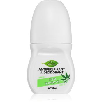 Bione cosmetics cannabis antiperspirant roll-on cu arome florale