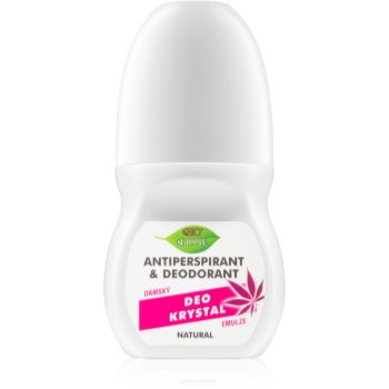 Bione Cosmetics Cannabis antiperspirant roll-on cu esente de trandafiri