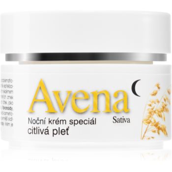 Bione cosmetics avena sativa crema de noapte pentru piele sensibila