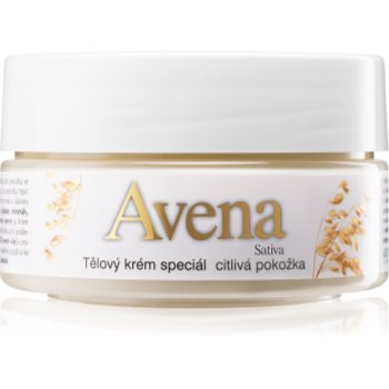 Bione Cosmetics Avena Sativa crema de corp pentru piele sensibila