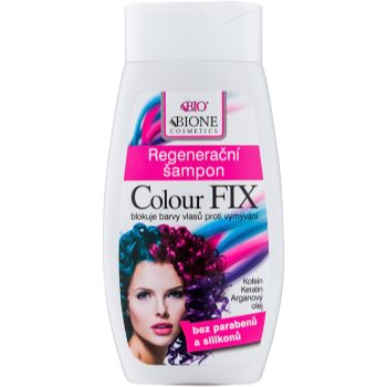 Bione Cosmetics Colour Fix sampon pentru regenerare pentru protecția culorii