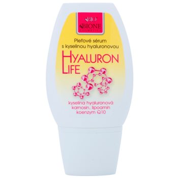 Bione cosmetics hyaluron life ser hidratant si hranitor facial