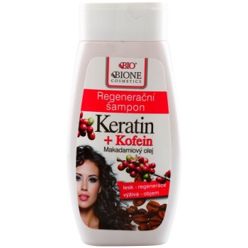 

Bione Cosmetics Keratin Kofein відновлюючий шампунь 250 мл