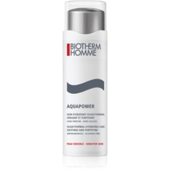 

Biotherm Homme Aquapower зволожуючий догляд для заспокоєння та зміцнення чутливої шкіри 75 мл