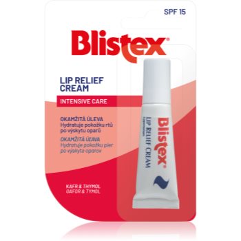 Blistex lip relief cream balsam de buze într-un tub spf 15
