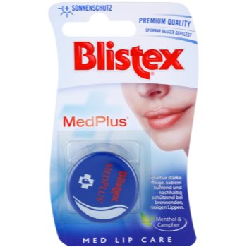Blistex medplus balsam pentru racorirea buzelor uscate si crapate