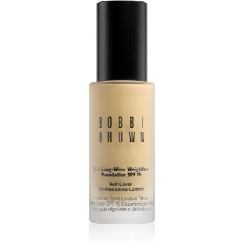 Bobbi brown skin foundation long-wear even finish machiaj persistent spf 15
