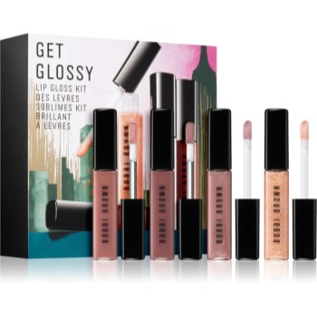 Bobbi brown get glossy set cu luciu de buze pentru femei