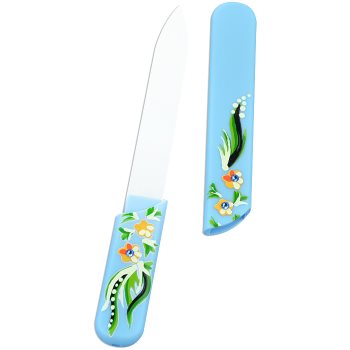 Bohemia crystal hard painted nail file pila de unghii