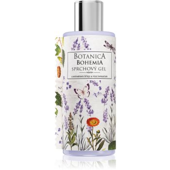 Bohemia Gifts & Cosmetics Botanica gel de dus cu esente de lavanda