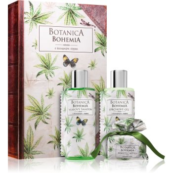 Bohemia gifts & cosmetics botanica set cadou cu ulei de canepa