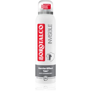 Borotalco invisible deodorant spray impotriva transpiratiei excesive