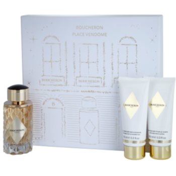 

Boucheron Place Vendôme подарунковий набір III. Парфумована вода 100 ml + Гель для душу 100 ml + Молочко для тіла 100 ml