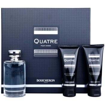 

Boucheron Quatre подарунковий набір I. Туалетна вода 100 ml + Бальзам після гоління 100 ml + Гель для душу 100 ml