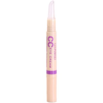 Bourjois 123 Perfect CC krém na oční okolí odstín Ivoire 21 SPF 15 1,5 ml