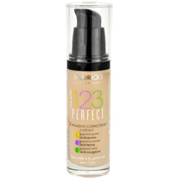 Bourjois 123 Perfect tekutý make-up pro perfektní vzhled odstín 52 Vanille SPF 10 30 ml