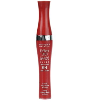 

Bourjois Effet 3D Max 8H блиск для губ відтінок 18 Rouge Sunny 6,5 мл