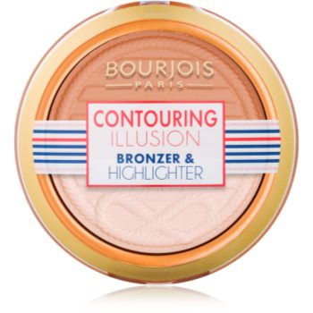 

Bourjois Contouring Illusion компактна пудра-бронзантор відтінок 23 Contouring Duo 8 гр