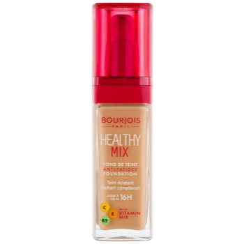 

Bourjois Healthy Mix роз'яснюючий тональний крем 16 години відтінок 57 Bronze 30 мл