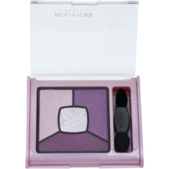 Bourjois Smoky Stories paleta kouřových očních stínů odstín 07 In Mauve Again 3,2 g