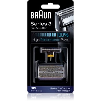 Braun series 3 31s combipack foil & cutter benzi si lame de tăiere