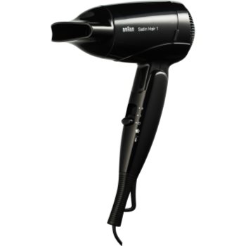 Braun satin hair 1 style & go hd 130 uscător de păr călătorie