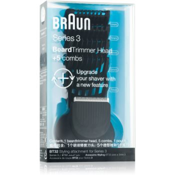 Braun series 3 shave&style bt32 cap de aparat pentru tuns + 5 accesorii