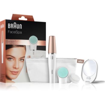Braun face 851v sistem 3 în 1 pentru epilarea feței, curățarea și tonifierea tenului