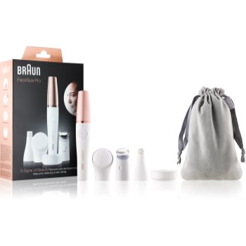Braun facespa pro 911 sistem 3 în 1 pentru epilarea feței, curățarea și tonifierea tenului