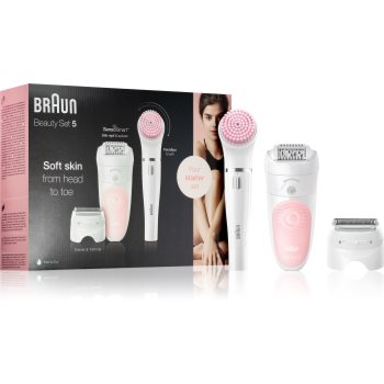 Braun silk épil 5 5-895 epilator cu perie de curățare