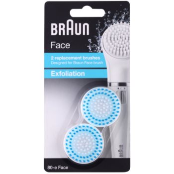 Braun Face 80-e Exfoliation náhradní hlavice 2 ks 2 ks