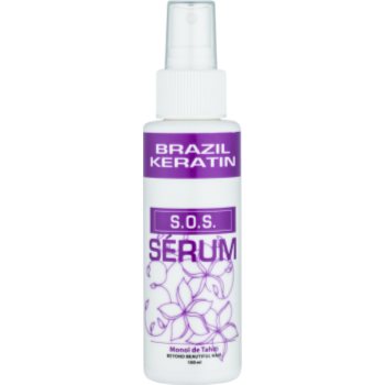 

Brazil Keratin S.O.S. відновлююча сироватка з екстрактом гарденії та кокосового горіху 100 мл