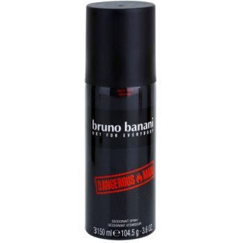 Bruno banani dangerous man deospray pentru bărbați
