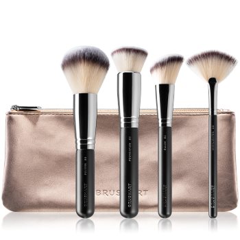 Brushart professional face brush set set de pensule cu geantă pentru femei