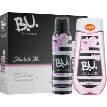 

B.U. Absolute Me подарунковий набір III Дезодорант 150 ml + Гель для душу 250 ml