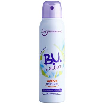 B.U. In Action Active Release antiperspirant pentru femei 150 ml