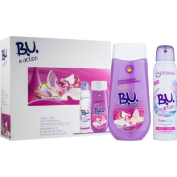 

B.U. In Action - Bodystories подарунковий набір І антиперспірант 150 ml + Крем для душу 250 ml