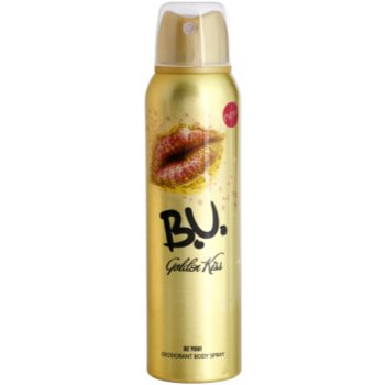 B.U. Golden Kiss deospray pentru femei 150 ml