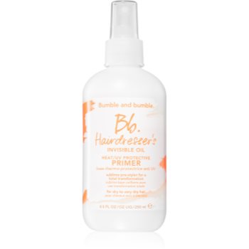 Bumble and bumble hairdresser's invisible oil heat/uv protective primer primer spay pentru machiaj pentru un aspect perfect al parului