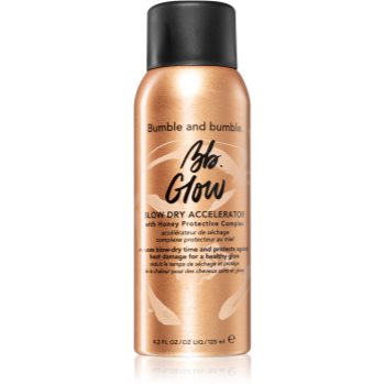 Bumble and Bumble Glow Blow Dry Accelerator spray de par pentru o uscare rapida