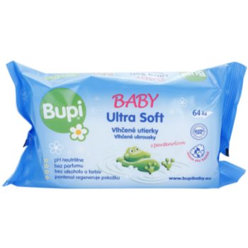 

Bupi Baby Ultra Soft дитячі вологі серветки 64 кс