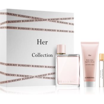 

Burberry Her подарунковий набір III. Парфуми 100 ml + Молочко для тіла 75 ml + Парфуми 7,5 ml