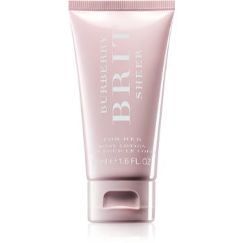 Burberry Brit Sheer lapte de corp pentru femei 50 ml