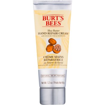 Burt’s Bees Shea Butter Cocoa Butter & Sesame Oil crema de maini cu unt de cacao