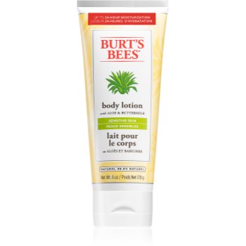 Burt’s Bees Aloe & Buttermilk lapte de corp piele sensibilă cu aloe vera