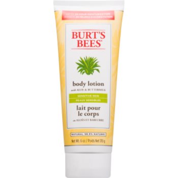 Burt’s bees aloe & buttermilk lapte de corp piele sensibilă cu aloe vera