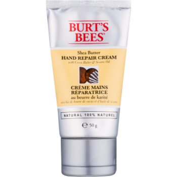 Burt’s Bees Shea Butter Cocoa Butter & Sesame Oil crema de maini cu unt de cacao