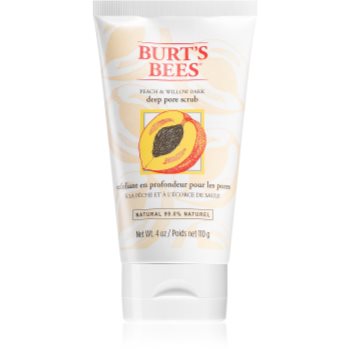 Burt’s Bees Peach & Willow Bark peeling curatare profunda