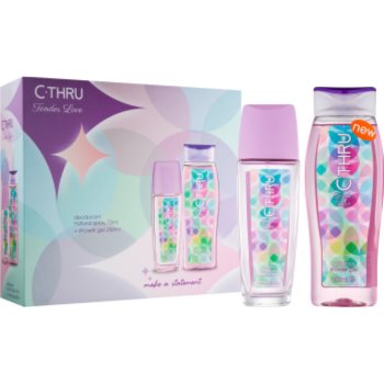 

C-THRU Tender Love подарунковий набір дезодорант з пульверизатором 75 ml + Гель для душу 250 ml