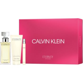 

Calvin Klein Eternity подарунковий набір XII. Парфумована вода 100 ml + Молочко для тіла 100 ml + Парфумована вода 10 ml